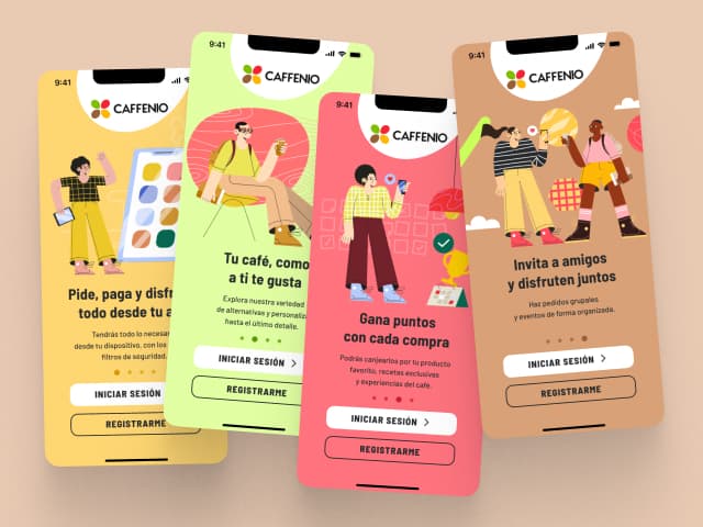 Figma components and styles for colors and typography