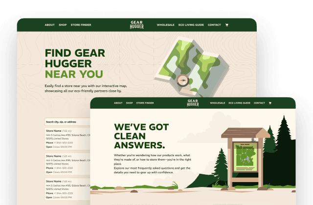 A set of icon components with different variables