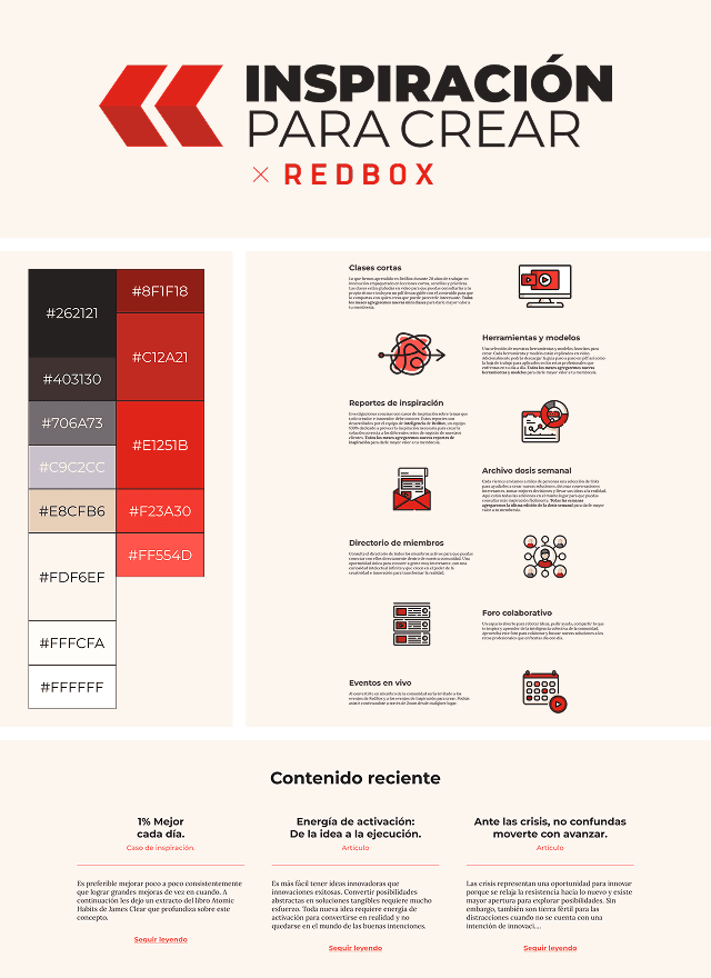 Logo, colors, icons and text styles